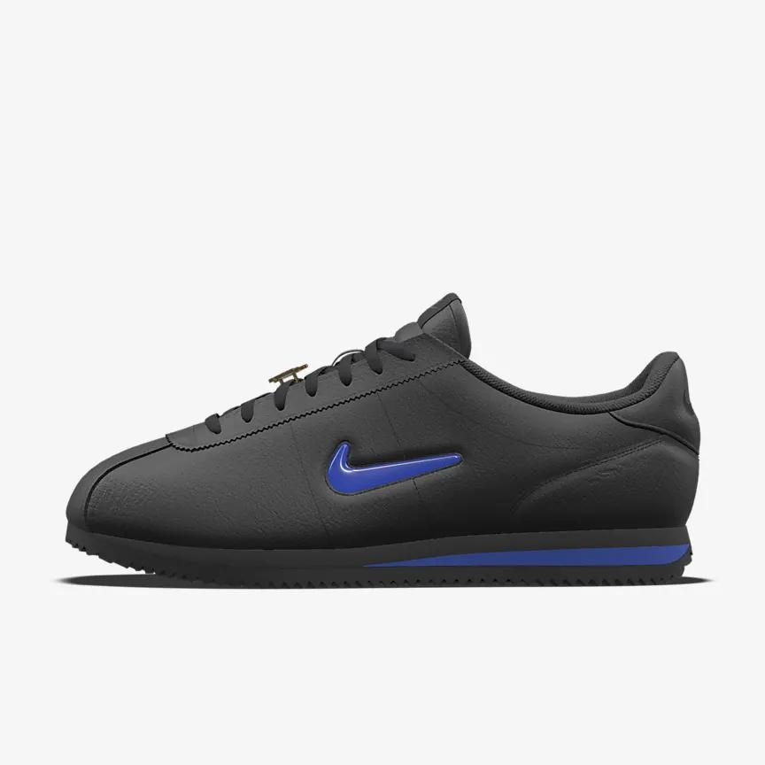 Giày Nike Cortez Unlocked By You Nữ Đen